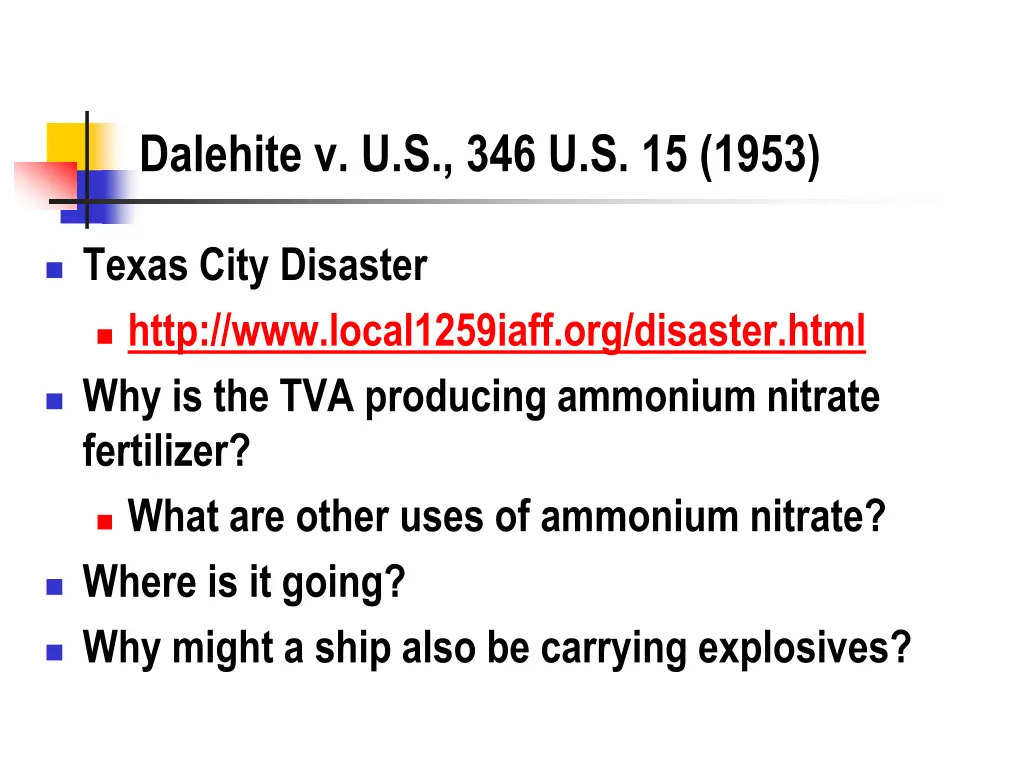 dalehite v u s 346 u s 15 1953