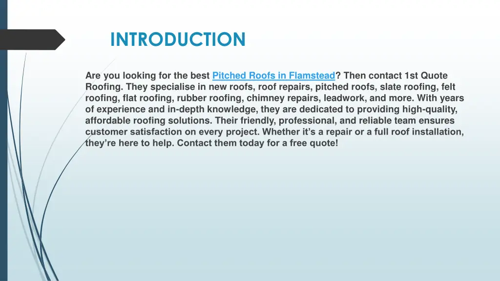 introduction