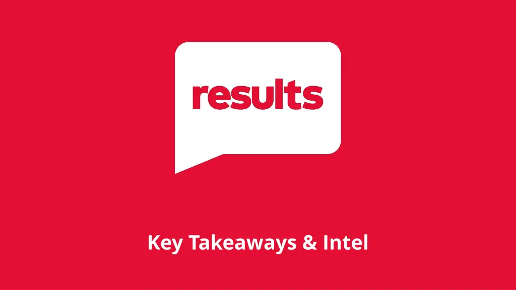 key takeaways intel
