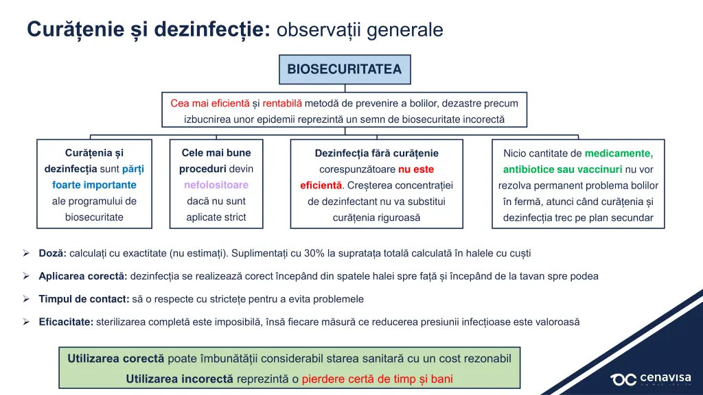 cur enie i dezinfec ie observa ii generale