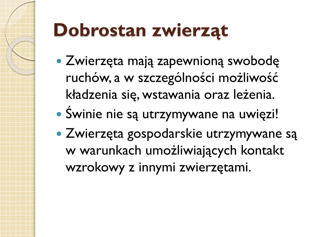 dobrostan zwierz t 5