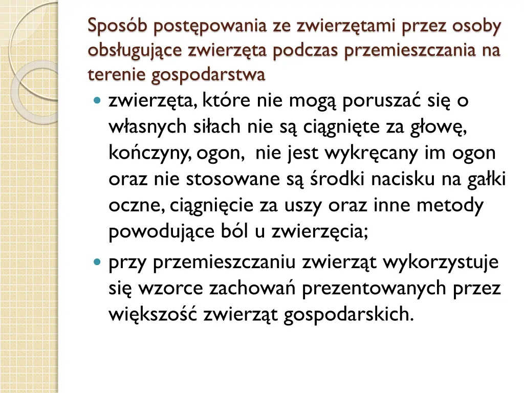 spos b post powania ze zwierz tami przez osoby 1