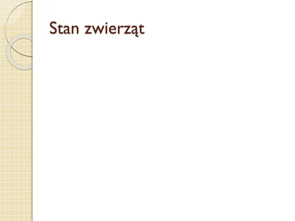 stan zwierz t