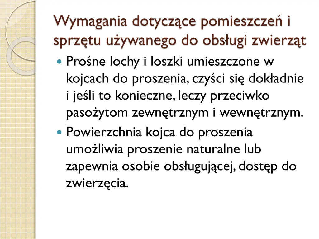 wymagania dotycz ce pomieszcze i sprz 3