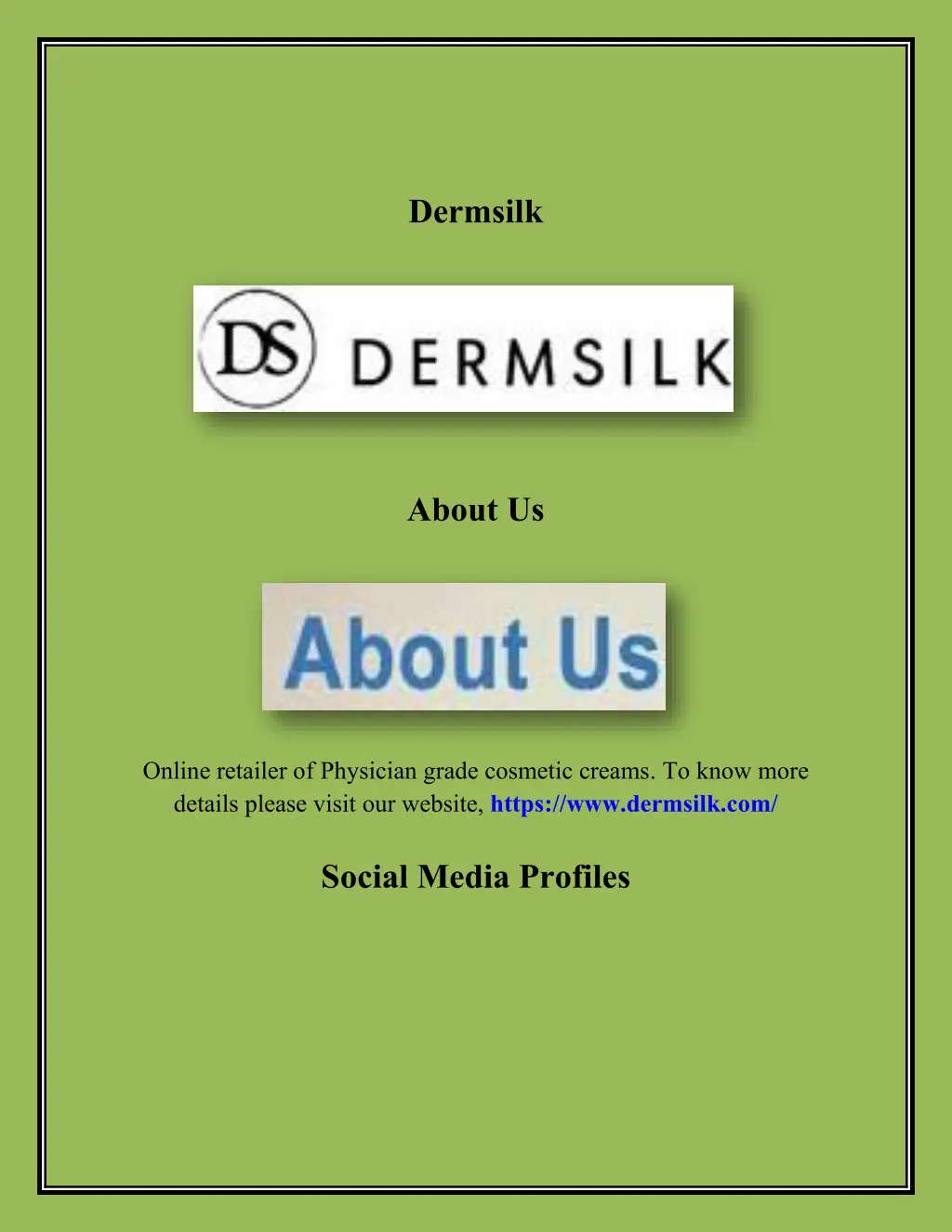 dermsilk