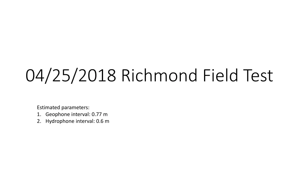 04 25 2018 richmond field test