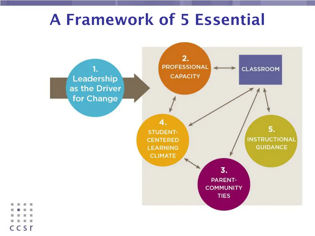 a framework of 5 essential supports