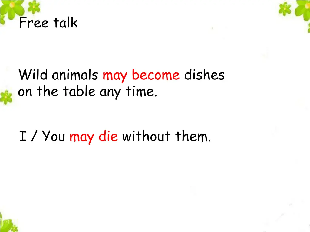 free talk