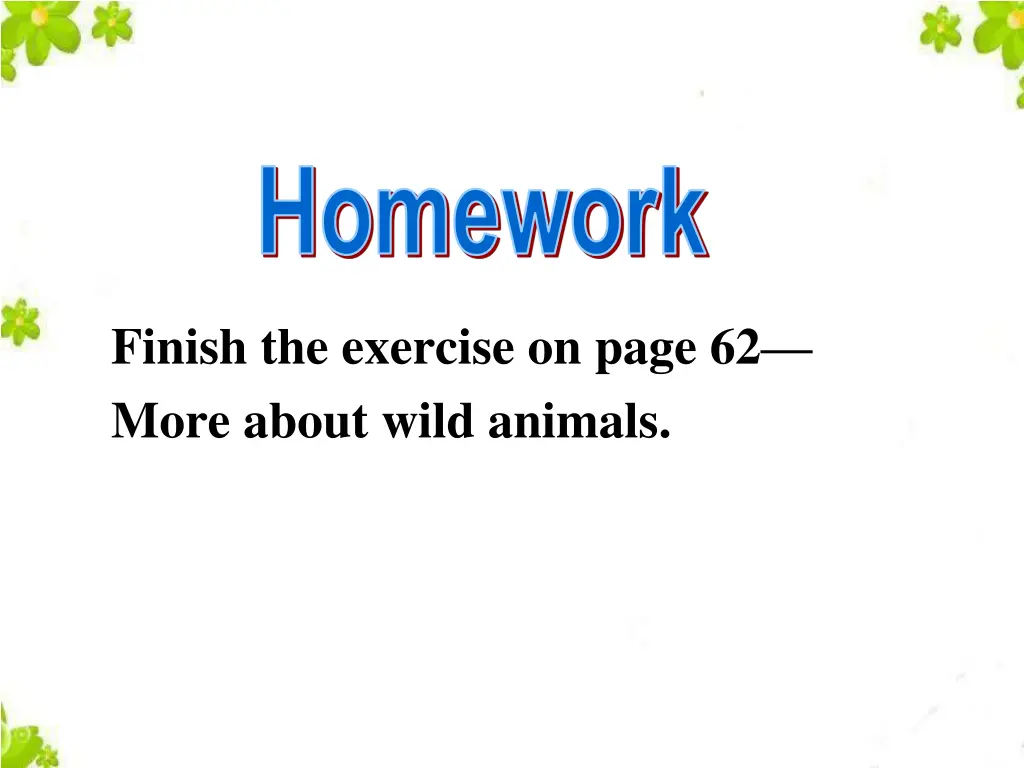 homework