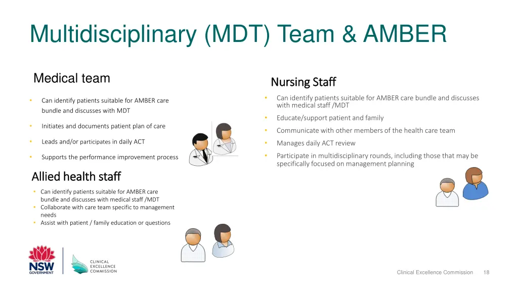 multidisciplinary mdt team amber