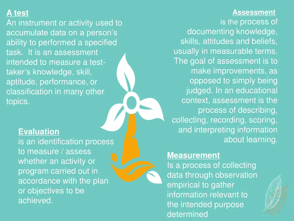 assessment is the process of