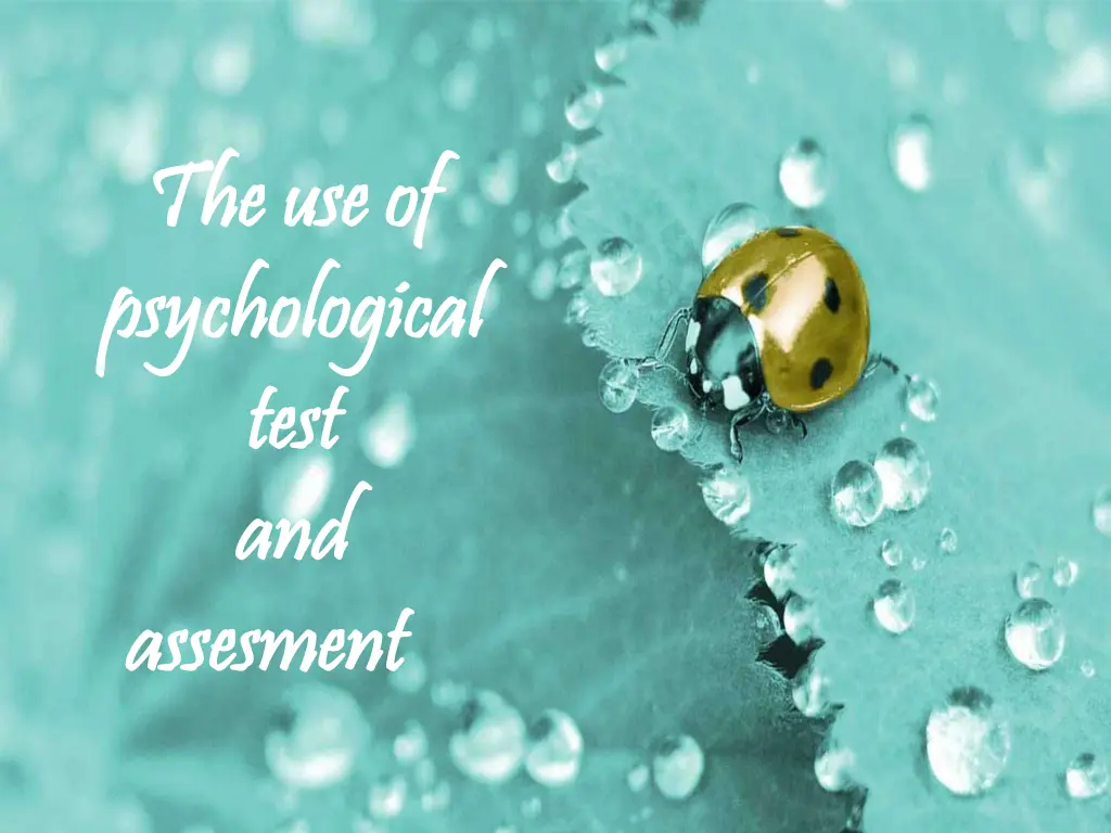 the use of the use of psychological psychological