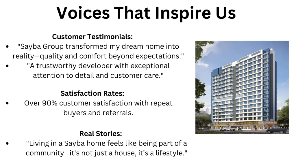 voices that inspire us