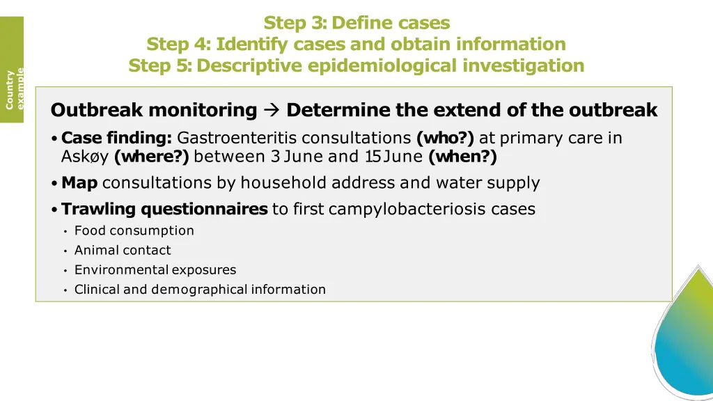 step 3 define cases 3
