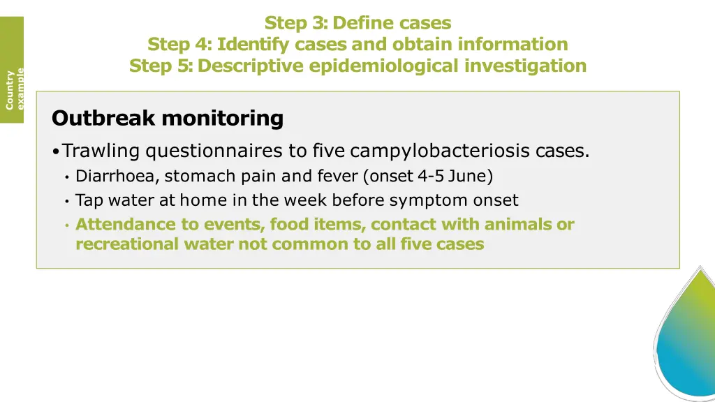 step 3 define cases 8