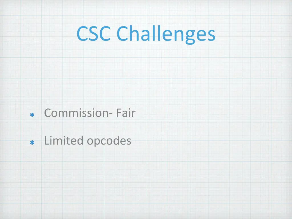 csc challenges