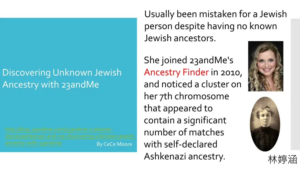 usually been mistaken for a jewish person despite