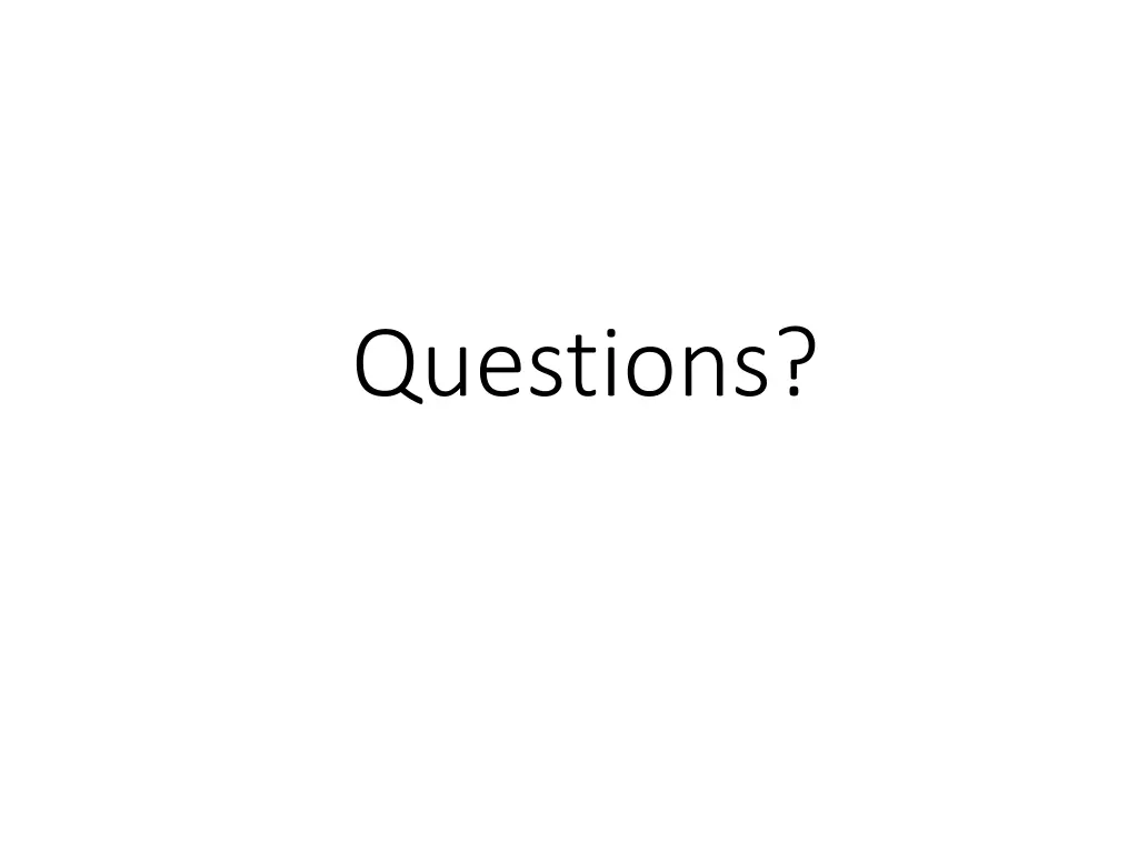questions
