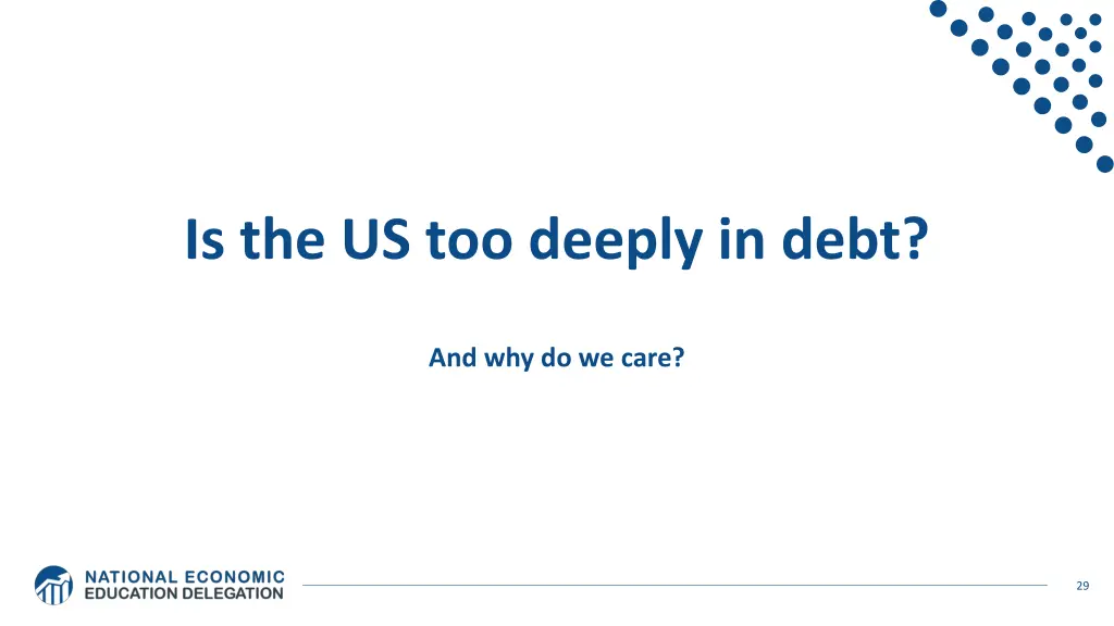 is the us too deeply in debt