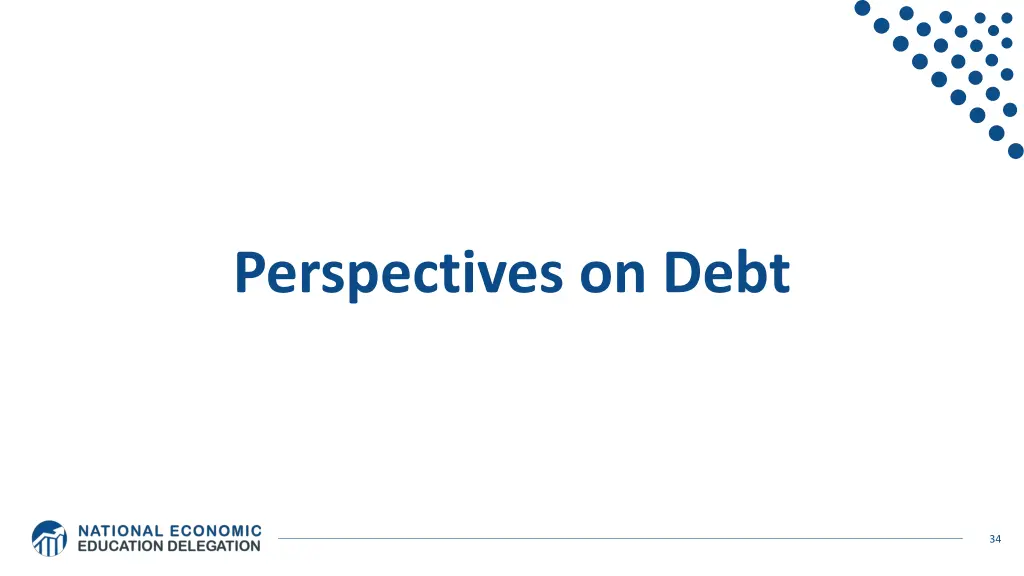 perspectives on debt