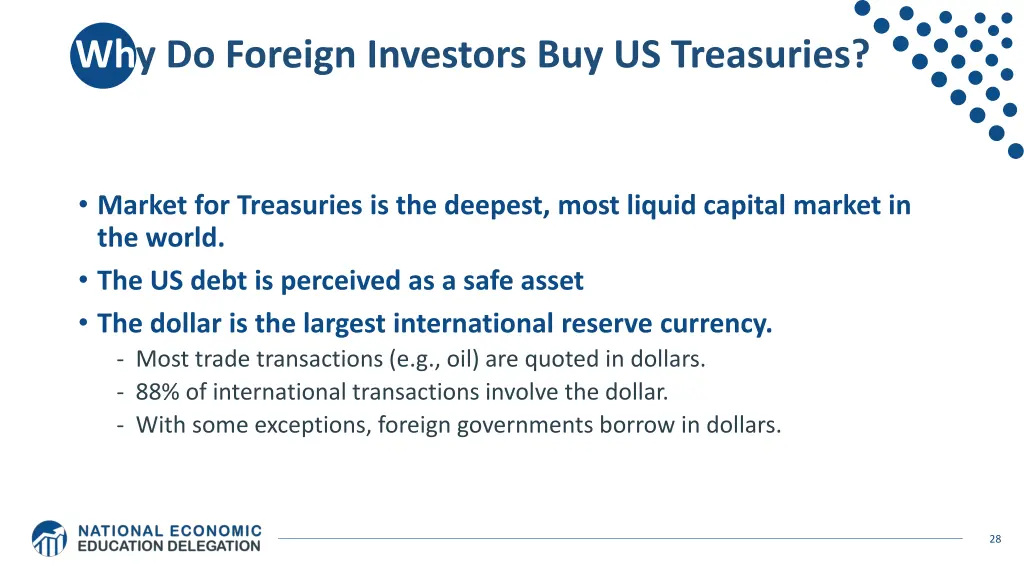 why do foreign investors buy us treasuries
