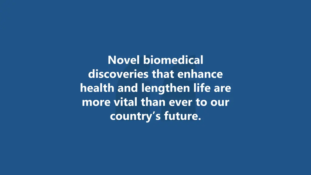 novel biomedical discoveries that enhance health