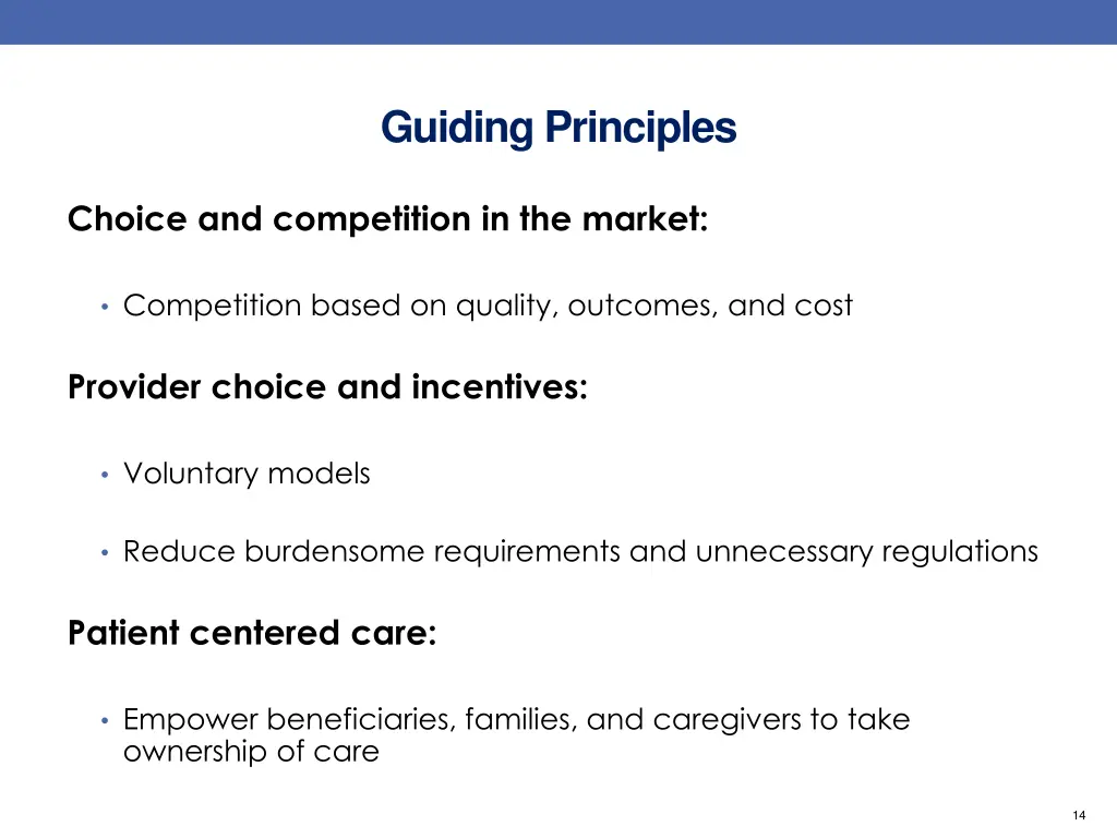 guiding principles