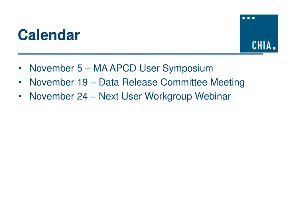 calendar