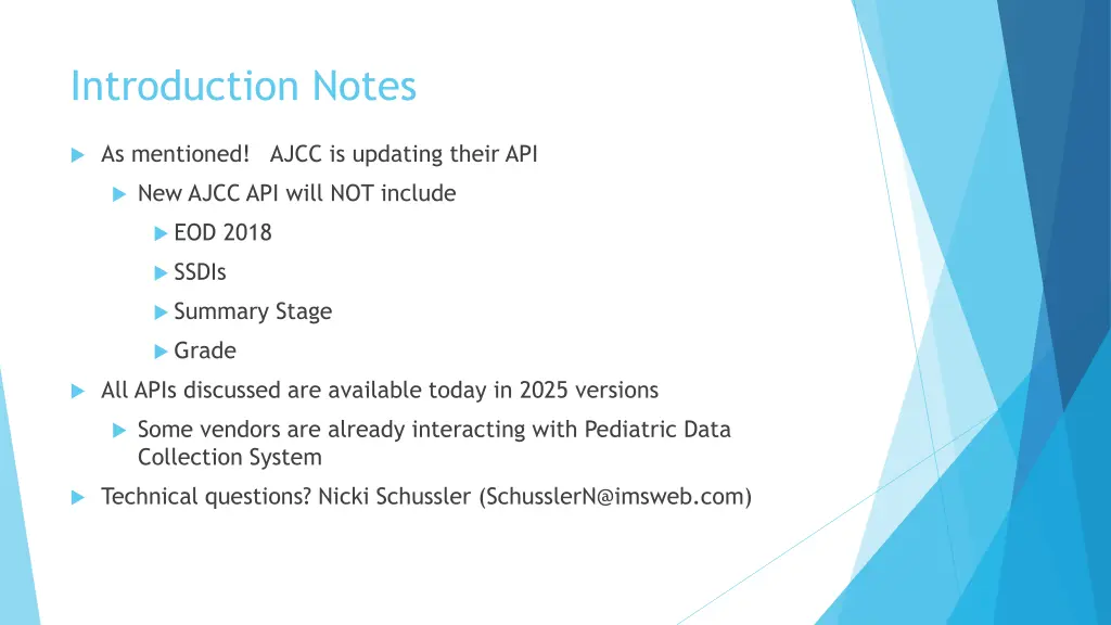introduction notes