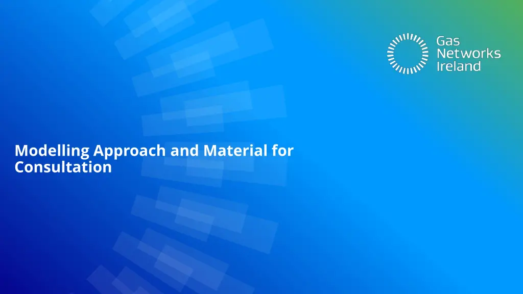modelling approach and material for consultation
