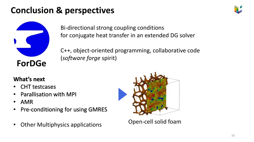 conclusion perspectives