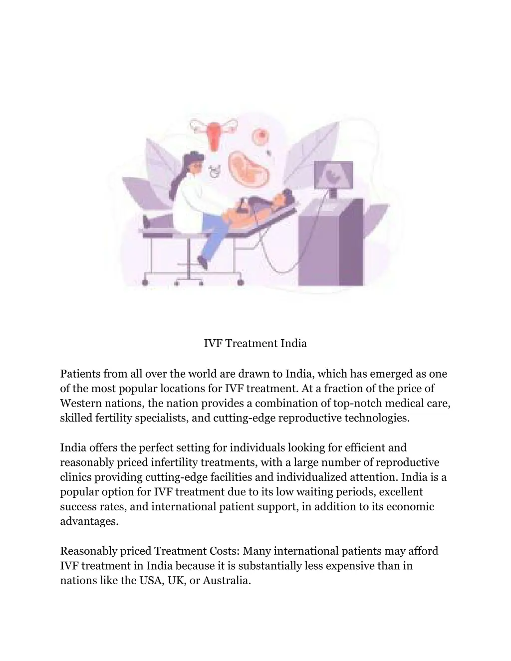 ivf treatment india