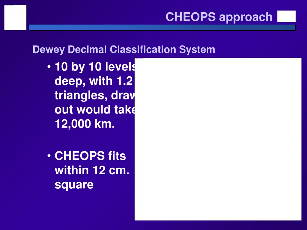 cheops approach 1