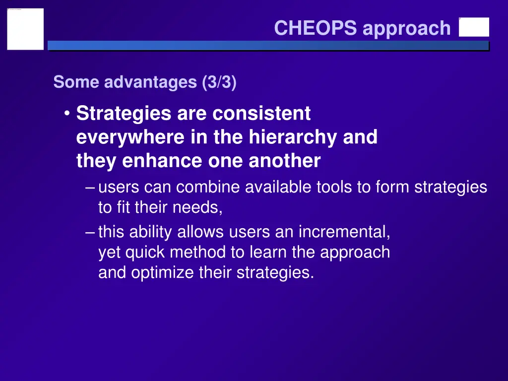 cheops approach 5