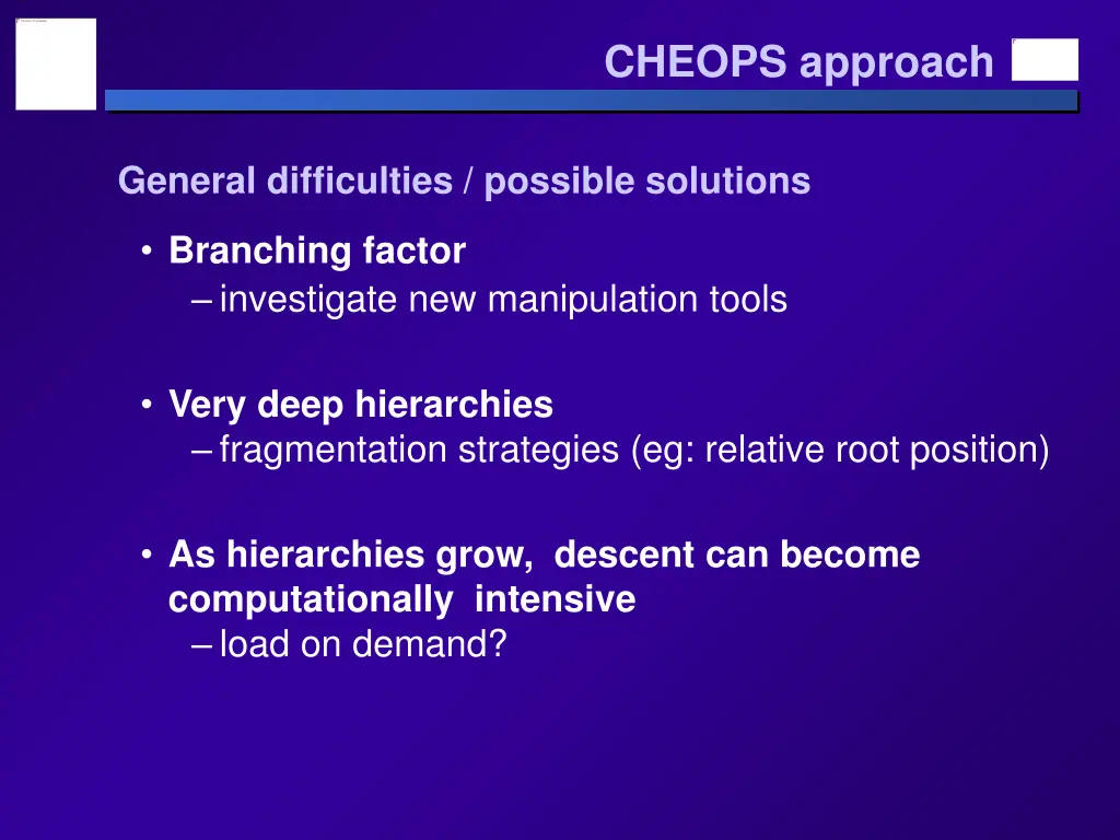cheops approach 6