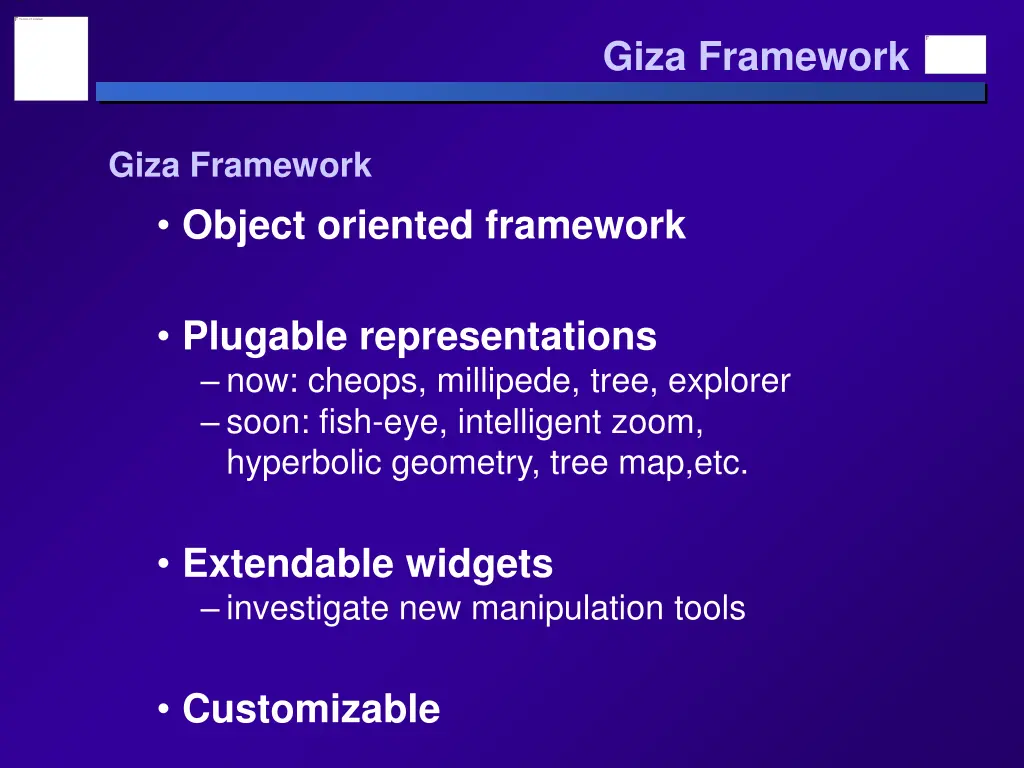 giza framework 3