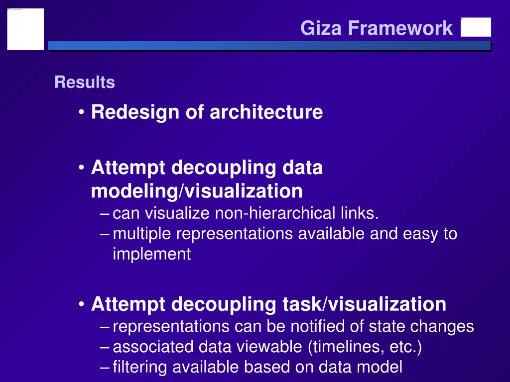 giza framework 4