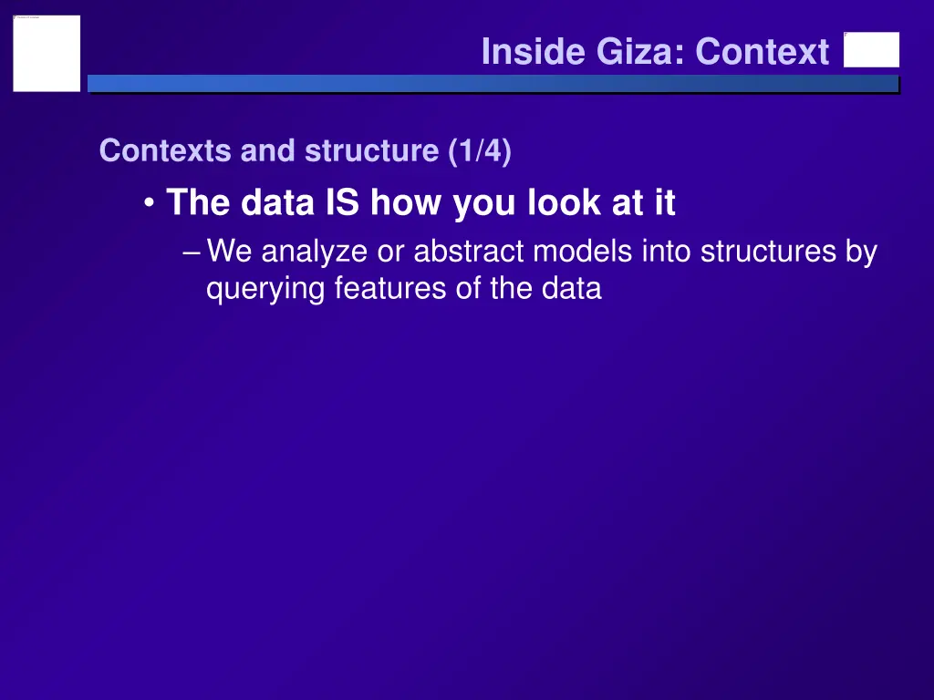 inside giza context 10