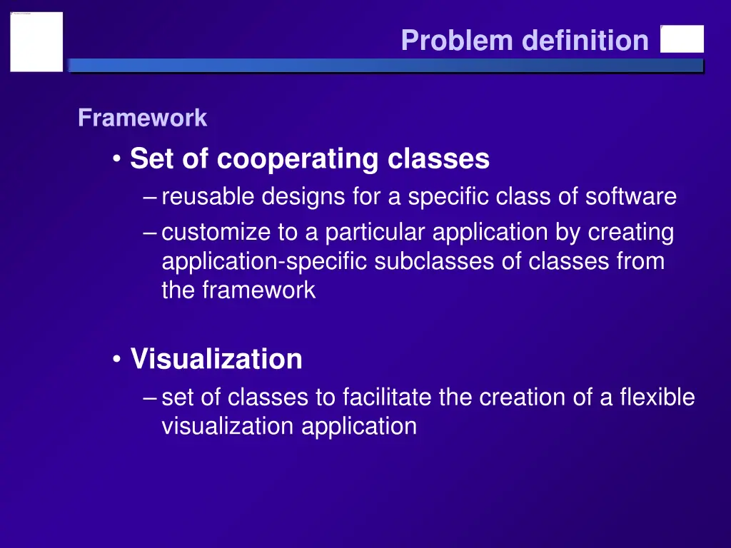 problem definition 1