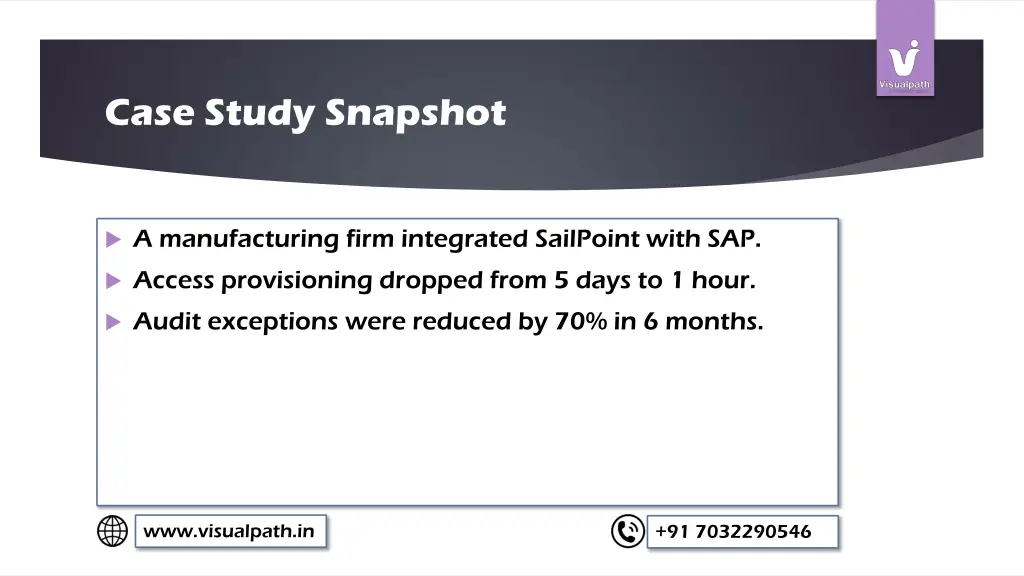 case study snapshot