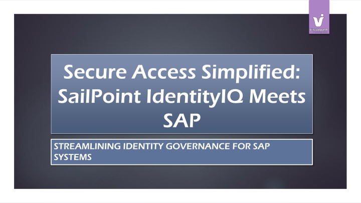 secure access simplified sailpoint identityiq