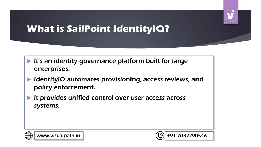 what is sailpoint identityiq