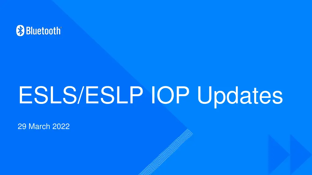 esls eslp iop updates