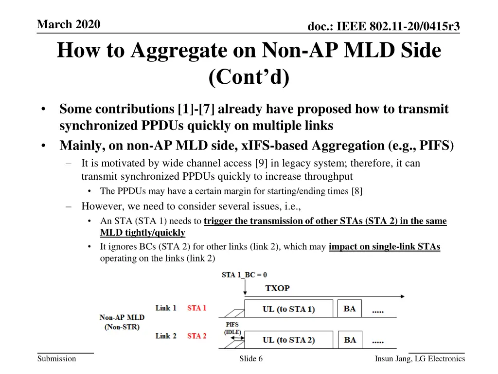 march 2020 how to aggregate on non ap mld side