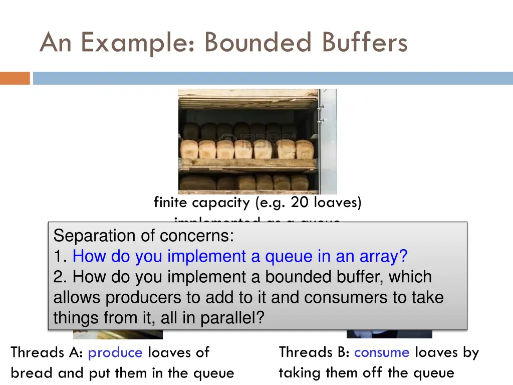 an example bounded buffers 1