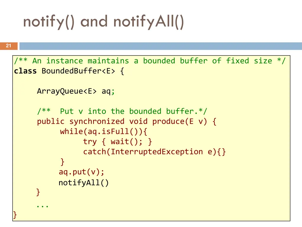 notify and notifyall 1