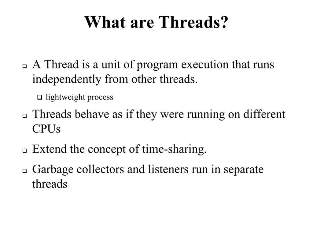 what are threads