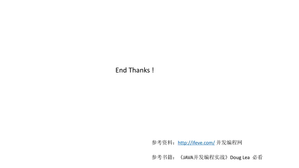 end thanks