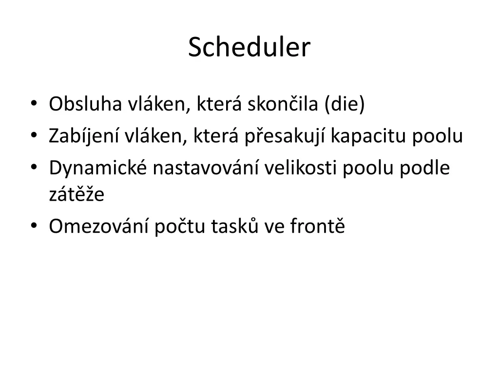 scheduler