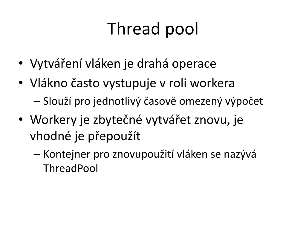 thread pool